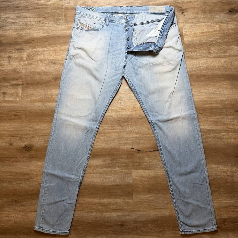 Diesel Light Blue Slim Men’s Jeans - Button Fly